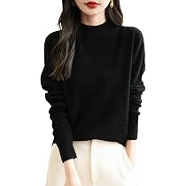 SHEWIN Maglione Donna Leggero 2025 – Girocollo Manica Lunga In Maglia (Taglie XS-2XL)