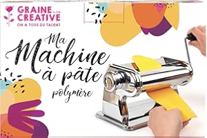 GRAINES CRÉATIVES Graine Creative 261913 Máquina de Pasta de Polímero de Acero Aleado