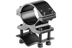 ACEXIER Torcia Regolabile Torcia Laser Bracket Clamp Montaggio 25mm Supporto Anello Montare 9-23mm Picatinny/Weaver Barrel Mount Rail Adapter