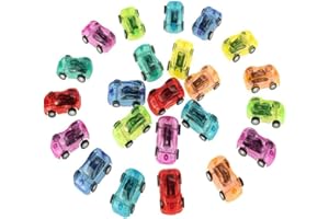 DaricowathX 24PCS Pull Back Cars,Mini Push and Go Car Toy,Birthday Party Bag Fillers Pull Back Racing Vehicles for Kids Boys