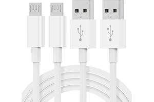 NEBITE Micro USB Cable 2Pack 1.8M Android Charger Cable Fast Charging old Samsung Charger for Samsung Galaxy A10/S7/S6/S5/J3/A6 /, Huawei Y6/Y7, Kindle, Xbox, PS4,Tablet