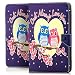 Produktbild Saxonia Tablettasche Case Universal Tablet Tasche mit Motiv für Medion / Asus / Acer Verliebte Eulen (Owl Always Love You)