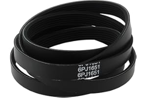 Briny River Courroie D'entraînement pour Vélo Elliptique 1651 X 14 Mm 67005127 Compatible avec Kettler CTR3