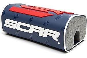 Protector Manillar SCAR Ø 28,6mm (1 1/8") sin Barra - Moto Cross Quad Dirt Bike Enduro Supermoto - Azul oscuro
