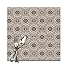 Produktbild chenchanggende Black and Tan Mandala Table Placemats for Dining Table Wipeable Placemats Washable Table mats Heat Resistant Set of 6
