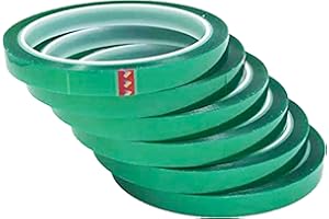 LOS EVENTOS DE LA TATA. DETALLES QUE ENAMORAN Los Eventos de la Tata. PACK 6 unidades de Cinta Térmica Adhesiva verde especial para sublimar, resistente a altas temperaturas |No Mancha