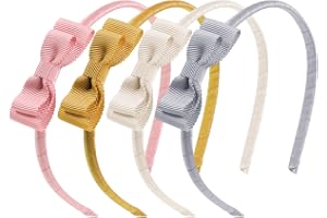 4 stycken pannband med rosett, söta pannband, pannband för flickor, hårtillbehör för barn, håraccessoarer