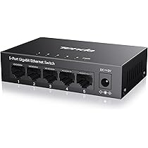 SWITCH A PARETE desktop Tenda 8 porte Gigabit porte Ethernet hub di