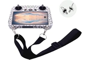 JAKIRO Sangle de cou pour DJI Mini 3 Pro, Sangle de cou Tressée pour Contrôleur DJI RC Pro, Courroie de Cou Réglable Accessoire pour Contrôleur DJI Compatible avec DJI Mavic 3 2 Air2S/Air2 Drone
