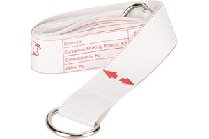 Rinder Gewichtsband Gewicht und Höhe Maßband Rinderkörper Messgerät Zur Messung Des Körpergewichts von Nutztieren Kühe & Rinder