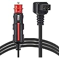 REVHQ DC Power Cable 12V/24V For Portable Car Refrigerator Car Fridge Freezer Compatible with Alpicool COSTWAY ICECO (DC only)