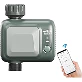 Delt Tek &Ccedil;ıkışlı Akıllı Bah&ccedil;e Sulama Bilgisayarı, WiFi Hub'lı Otomatik Su Zamanlayıcısı, &Ccedil;im ve Bah&ccedil;e İ&ccedil;in IPX5 Su Ge&ccedil;irmez