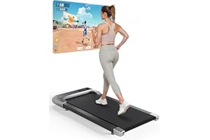 Copant Cinta de Correr, Cinta de Correr con LCD Scarn, 2.5 HP Caminador con App &Mando a Distancia，Carga MAX 136 kg, con cursos de formación y Carreras, 1-6km/h para el hogar o la Oficina