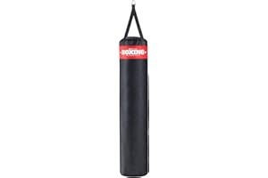 SOGO Sport Saco de Boxeo Relleno, Saco de Arena, MMA, Kick Boxing, Muay Thai, Artes Marciales, Punching Bag, Fitness, Adultos