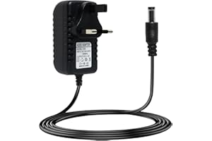 GAUBSS Universal 12V 2A Power Supply AC/DC Adapter 100-240V 50/60Hz, 5.5mm x 2.1mm Plug Power Supply Adapter for LED Strips/Security Camera Monitor/Wireless Routers/and WIFI IP/Audio/Video Devices