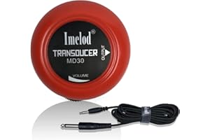 Imelod Chitarra Pickup Contatto Microfono Trasduttore per chitarra Ukulele Violino Mandolino Banjo Violoncello Kalimba Drum