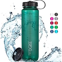 720°DGREE Trinkflasche “simplBottle” - 500ml, 1000ml, 1500ml - Deine Wasserflasche - Die Sportflasche für Gym, Fitness, Fahrrad, Kinder, Schule & Büro - BPA-Frei