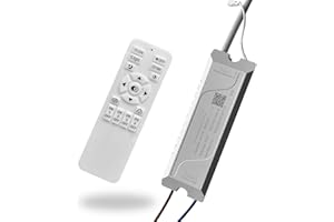 ZTWLEED LED driver con control remoto 2.4G transformador,LED Fuente de alimentación del controlador LED 12-18W,sin ruido del transformador Fuente de alimentación del controlador LED regulable