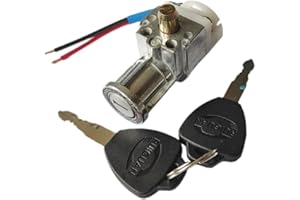 Aymzbd E-bike Battery Lock with Key Switch for Heavy-duty Ignition on/off Functionality
