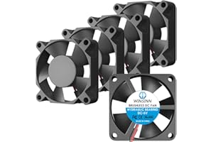 WINSINN Wentylator 35 mm 5 V łożysko hydrauliczne bezszczotkowy 3510 35 x 10 mm - wysoka prędkość (opakowanie 5 szt.)