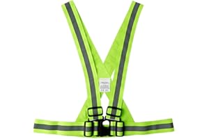 4R QUATTROERRE.IT Quattroerre Bretelles Réfractives Homologuées pour Moto et Vélo