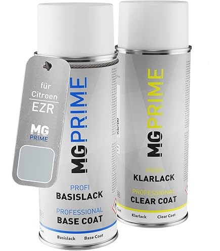 Peinture Voiture Kit De Bombe Aérosol Opel GKY / KNH Brillantsilber Metallic 400ml | MG PRIME