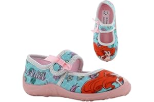 Leomil Disney Princess Fille Chaussons Ballerines Enfants, Idéal pour la Maison et la Maternelle