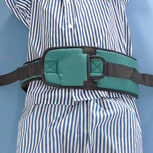 Care Roll Belt Constrained Bands Restraint Bed and Wheelchair ( Army Green)