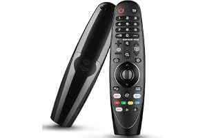 Universell TV-fjärrkontroll kompatibel med LG Smart TV, Utan röst- och pekarfunktioner