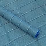 Arisol Camping - Teppich Modell Standard Rigato Hellblau 300x600cm  Stärke: 300g/m²  Ideal für das Leben im Freien:  Sauberer Untergrund für Wohnmobil-/Wohnwagen-Veranda und Vorzelt  Warmer und weicher Boden für das Zelt Universeller Outdoorteppich  Wohnliche Atmosphäre:Schutz vor Schmutz  Schmutz bleibt unter dem Teppich, engmaschig gewebt  Durch die offene Gewebestruktur atmet der Vorzeltteppich ständig, so dass unangenehme Gerüche unter dem Teppich vermieden werden