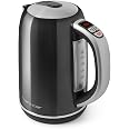 Riviera & Bar BBT460 Wasserkocher – 1,5 L, Einstellbare Temperatur 50–100°C, Edelstahl