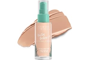 Physicians Formula Murumuru Butter Believe It! Foundation + Concealer, Weightless Long-Wearing Liquid Foundation + Concealer, Buildable Coverage for a Natural Radiant Glow, Light Shade