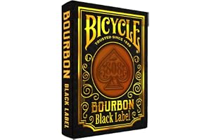 Bicycle® Bourbon svart etikett (designers spelkort, poker, skatt...)