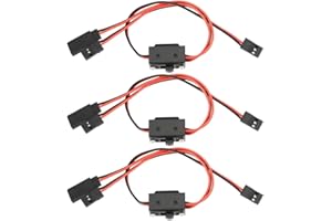 GTIWUNG 3 Pcs Futaba Style 3 Way On/Off Switchs, RC/JR On Off Switchs, RC Car Accessories