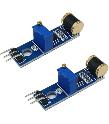 5 Sensori Di Vibrazione SW-420 - Modulo Allarme Digitale Per Arduino