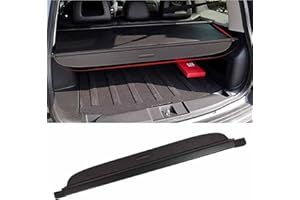 LCTLYQ für Jeep Patriot Compass 2007-2016 Auto Laderaumabdeckung Kofferraum Ablagen Einziehbare Cargo Abdeckung Kofferraumabdeckung Paket Cover Schutz Aufbewahrung Ausziehbar Rollo Innere ZubehöR