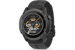 COROS Reloj GPS Apex 4 (46mm) con Pantalla Táctil MIP de 1.3", Mapas Globales con Navegación por Pasos, Batería de 41 Días, Voice Pins y Llamadas sin Manos, para Correr, Esquiar y Escalar (Negro)