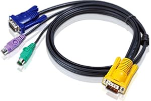 Aten 2L5202P PS/2 KVM Kabel 1,8m