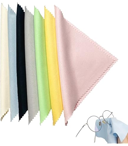 6 Panni In Microfibra TechMatte Per Pulire Schermi Di Laptop, Cellulari, Occhiali