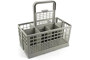 PAKTRADE Premium Universal Besteckkorb Spülmaschinenkorb passend für AEG, Bosch, Bauknecht, Gorenje, Miele, Neff, Privileg, Siemens, Whirlpool, Zanussi, uvm. Geschirrspüler | Maße: 24 x 14 x 24,5 cm | Zubehör