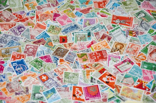 Preisvergleich Produktbild Goldhahn Schweiz Fundgrube Briefmarken für Sammler