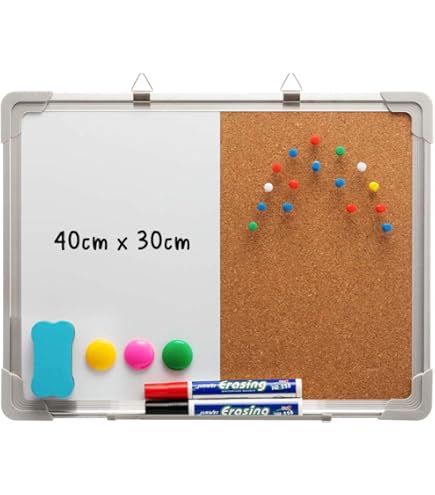 Lavagna Con Cavalletto In Legno - 32x3.5x43 Cm, Cancellabile, Per Menu O Decorazioni