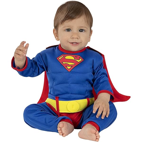 Boy Traje Superman Bebe Rubie's Baby Boys Superman Disfraz, DC