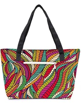 Snoogg , Damen Umhängetasche mehrfarbig mehrfarbig