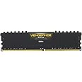 Corsair CMK8GX4M1A2400C16 Vengeance LPX 8 GB (1 x 8 GB) DDR4 2400 MHz C16 XMP 2.0 High Performance Desktop Memory Module, Bla