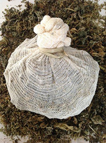 Purifying Herbal Bath (Geranium Rosat, Marjoram, Lemon Balm) Ready to use/ Mess-free bag 60g