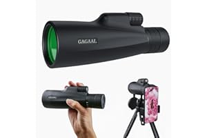 Monocular Telescope for Smartphone,10-30X50 High Power Mini Zoom Monoculars for Adults Kids,gagaal Monocular with Hand Strap Tripod,Gifts for Watching Birds Hunting Traveling Stars and Camping
