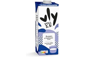 ‎VLY vly - Die cremig leckere Milchalternative aus Erbsen + Calcium | 100% pflanzlich | Vegane Milchalternative VOLL. 3,5%: Müsli Shakes Kochen | Viel Eiweiß, zuckerarm Erbsenproteindrink Protein Drink