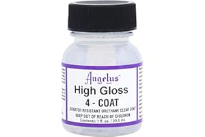 Angelus 4-Coat Finisher, 1 Ounce Bottle, High Gloss (904-01-000)