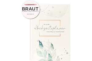 ‎DESIGN WUNDER DESIGN WUNDER Hochzeitsplaner Buch Din A4 inkl. Roségold Prägung auf der Titelseite - Unser Weg zur Traumhochzeit -Wedding Planner – 120 Seiten für den großen Tag in Premium Papierqualität